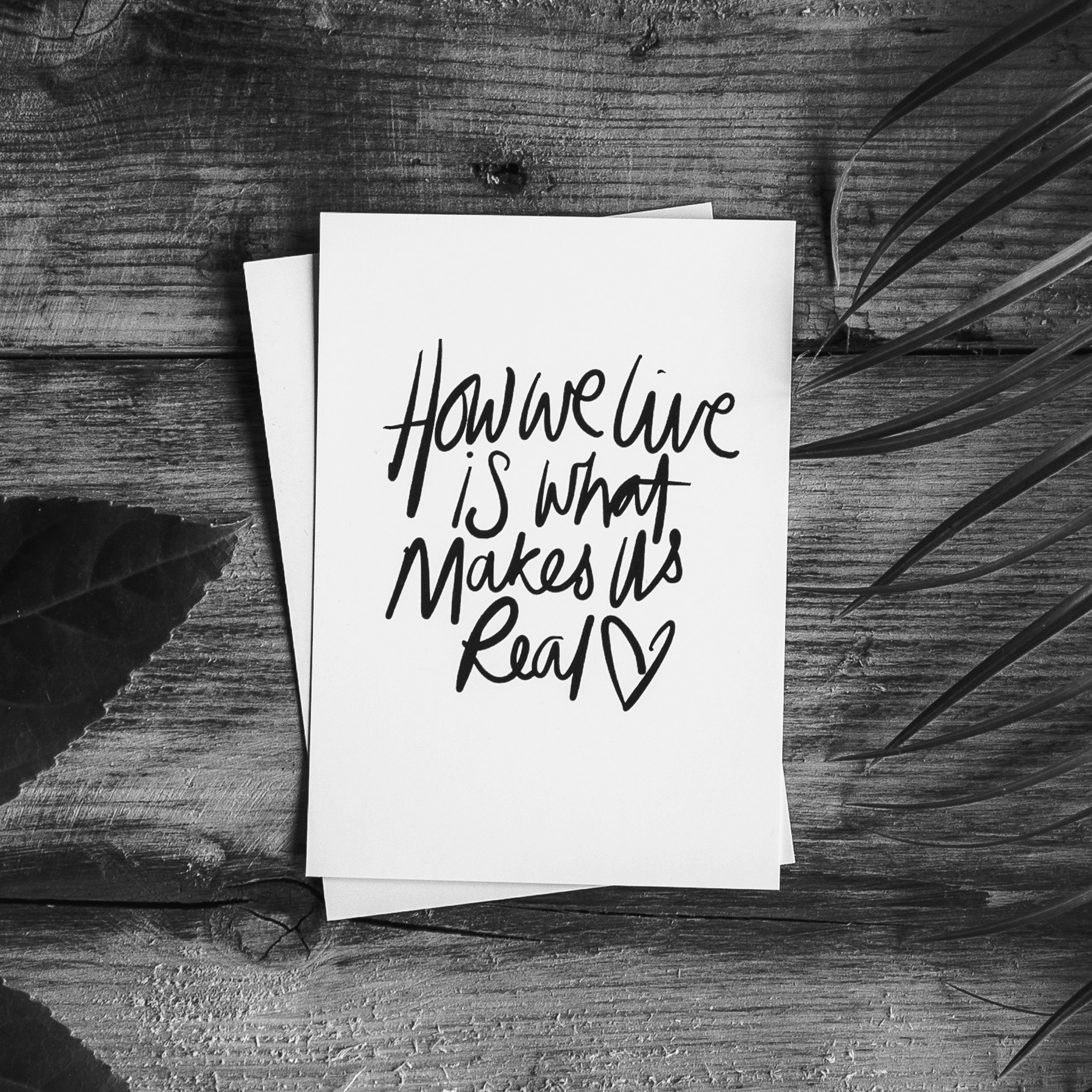 Eine Karte mit einem Motivationsspruch für das Pilates-Jahr 2025.